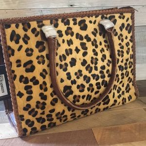 American Darling Purse Leopard Tote